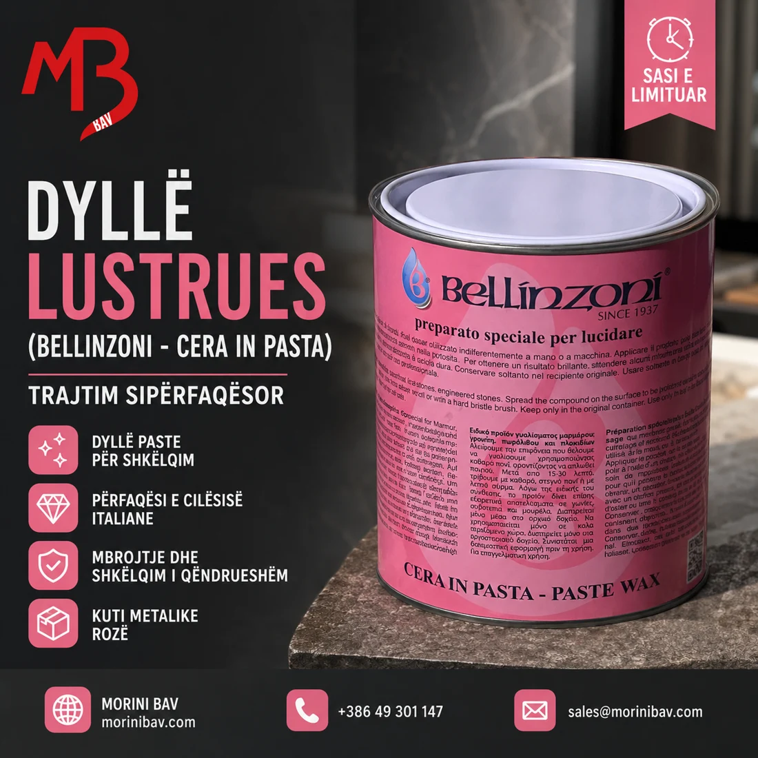 Dyllë Lustrues Bellinzoni (Cera in Pasta)